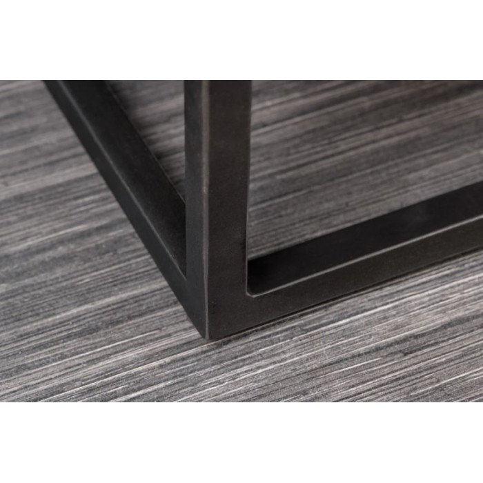 CROCODILE komoda 120cm mangové dřevo hnědo černá