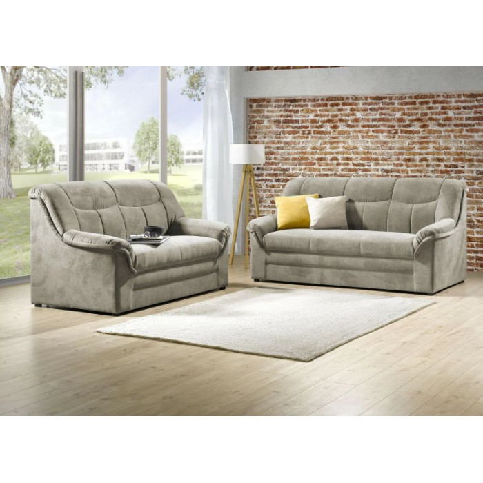 MiraÉlite trojmístná pohovka krémová