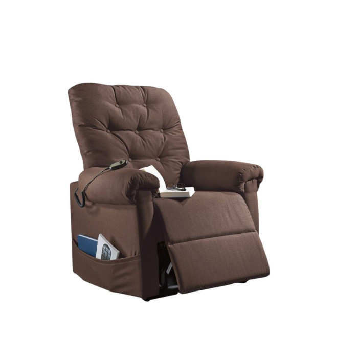 (1xM) Puro relaxační křeslo hnědé