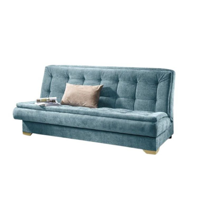 Keffa rozkládací pohovka s úložným prostorem modrá