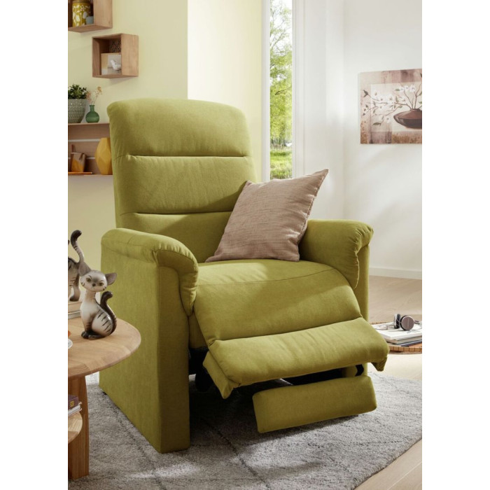 Riposo Lounge manuální relaxační křeslo zelené