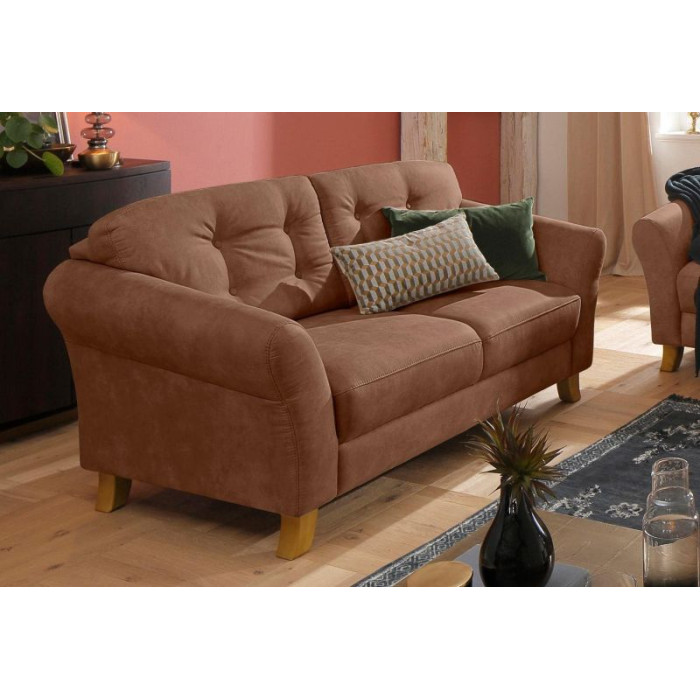 Trondheim dvojmístná pohovka koňak