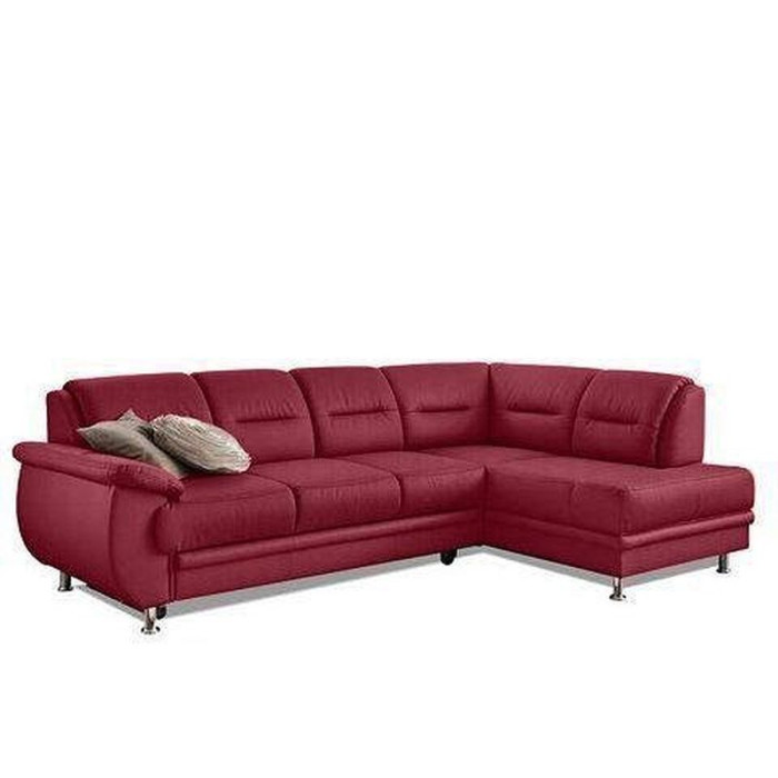 Mailand rozkládací sedací souprava karmínová červená