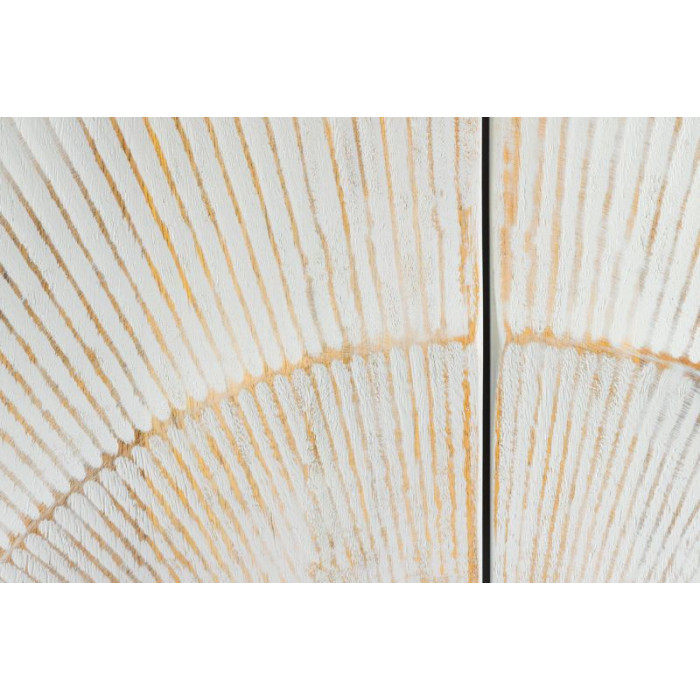 GOLDEN SUNSET design komoda masiv mango 120 cm bílá