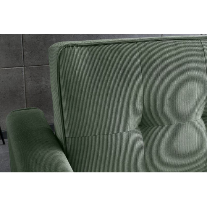 SMART rozkládací dvojmístná pohovka zelená 180 cm