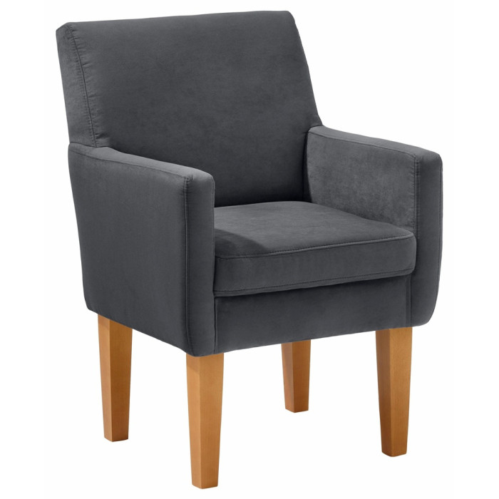 Fehmarn antracitové křeslo