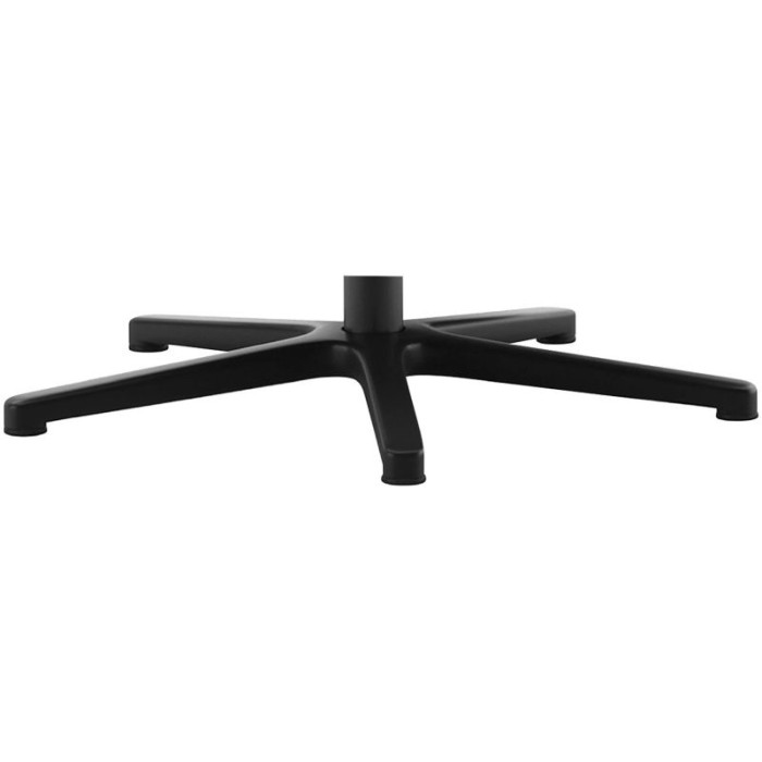 Amica kožené manuální relaxační křeslo černé XL