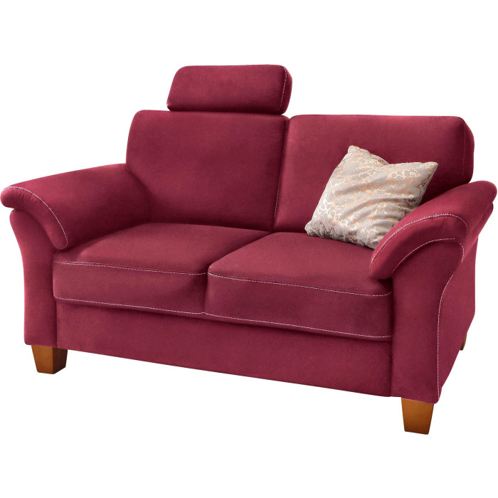 BORKUM bordó dvoumístná pohovka