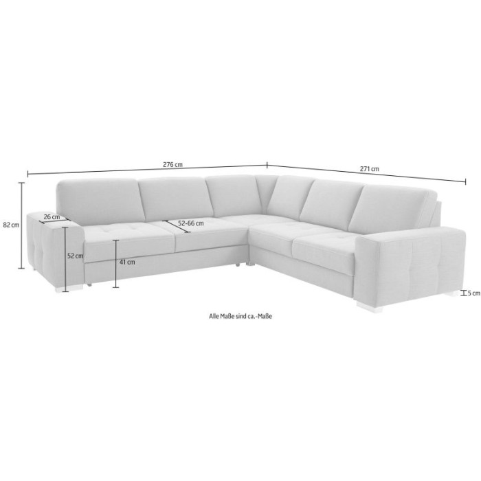 Santorini sedací souprava tmavě šedá