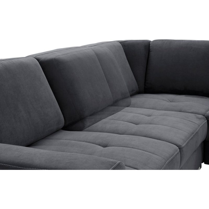 Santorini sedací souprava tmavě šedá