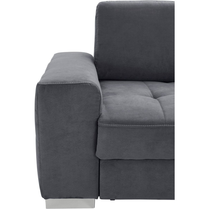 Santorini sedací souprava tmavě šedá