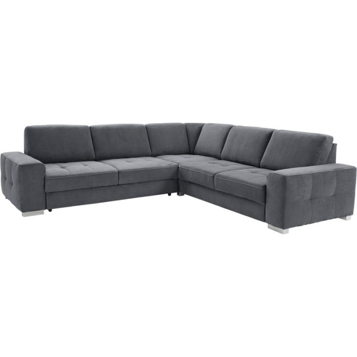 Santorini sedací souprava tmavě šedá