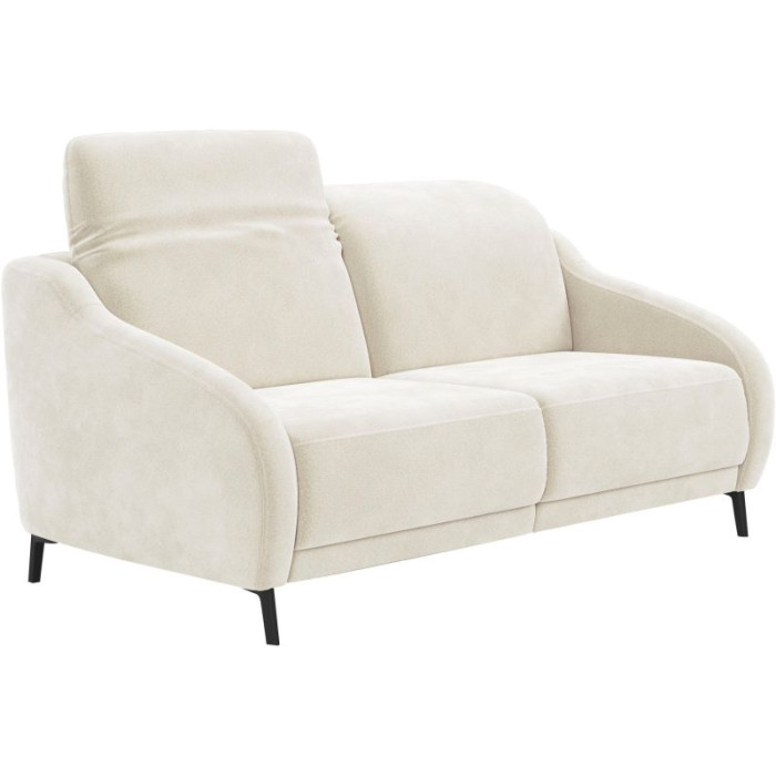 Blues polohovací pohovka slonovinová