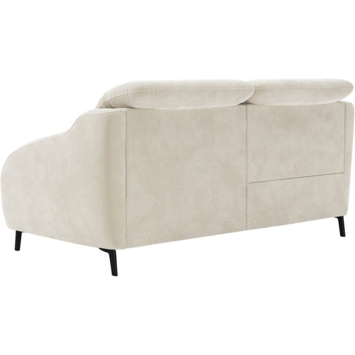 Blues polohovací pohovka slonovinová