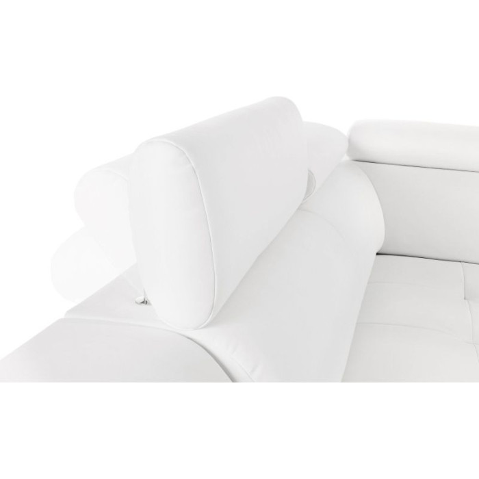 Andiamo rozkládací sedací souprava ekokůže bílá