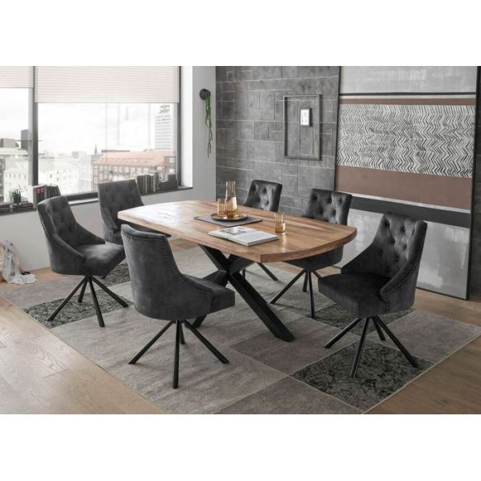 Arte Abitare set 2 ks šedo...