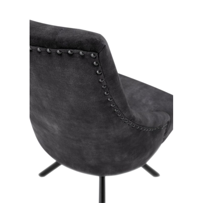Arte Abitare, 2er-Set Stühle in Grau-Violett