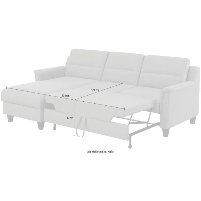 Faroos rozkládací sedací souprava s úložným prostorem béžová