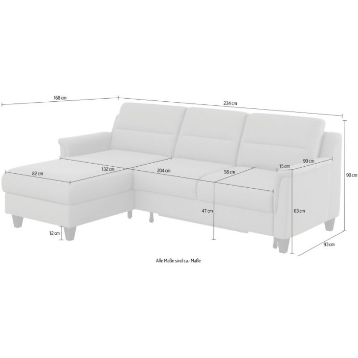 Faroos rozkládací sedací souprava s úložným prostorem béžová