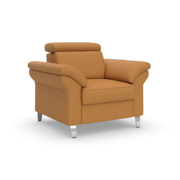 ARNGAST kožené křeslo kari