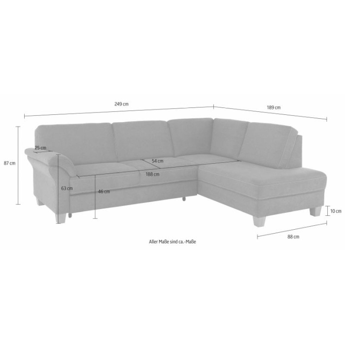 Borkum sedací souprava zeleno šedá