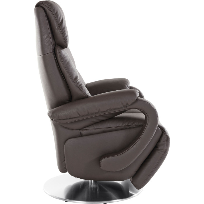 (2xM) Invito kožené relaxační křeslo