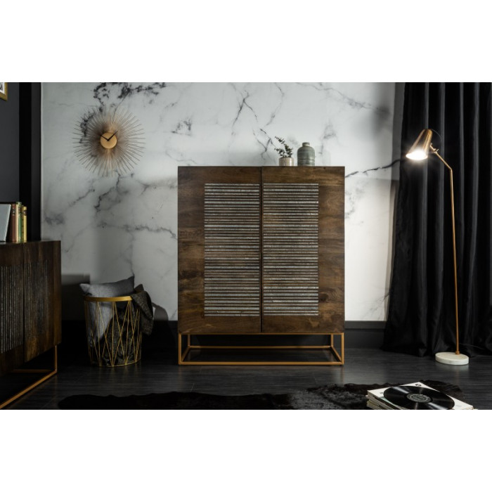 ONYX designová komoda masiv mango 100cm