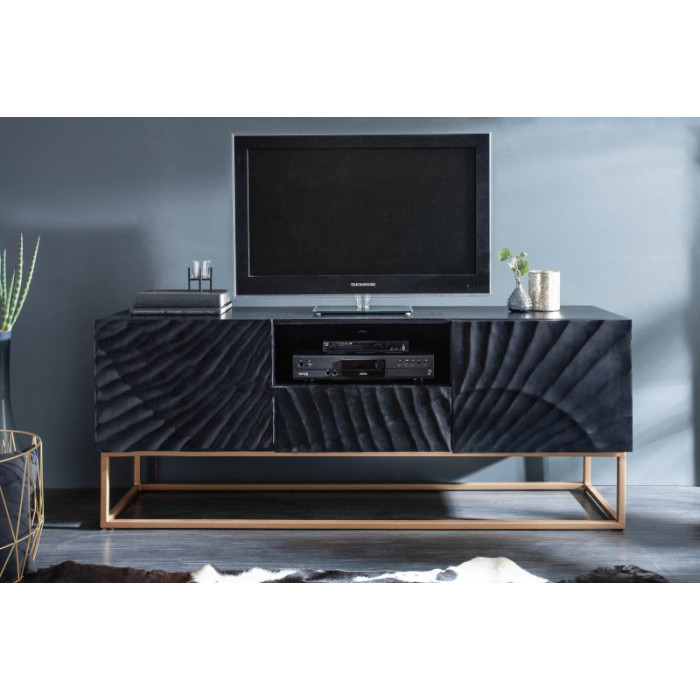 SCORPION Design-TV-Tisch, Mango massiv 160 cm