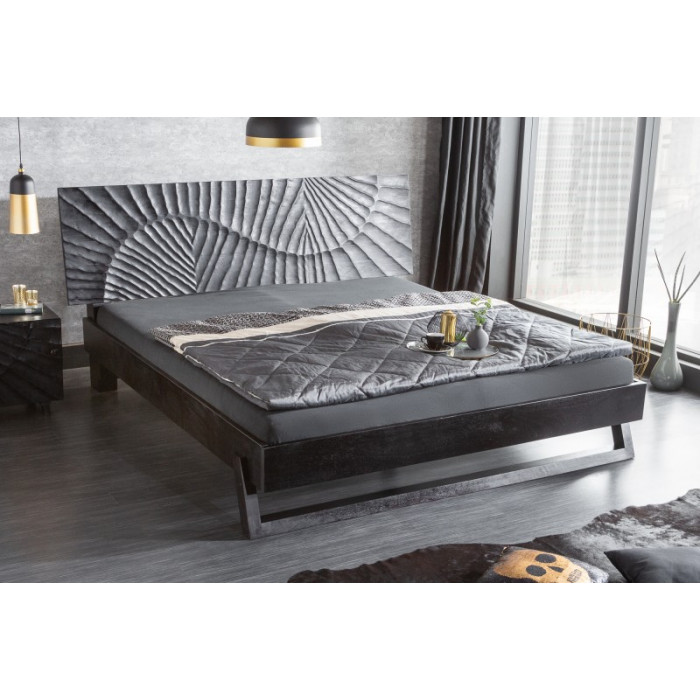 SCORPION Luxusbett 180x200cm massiv mango