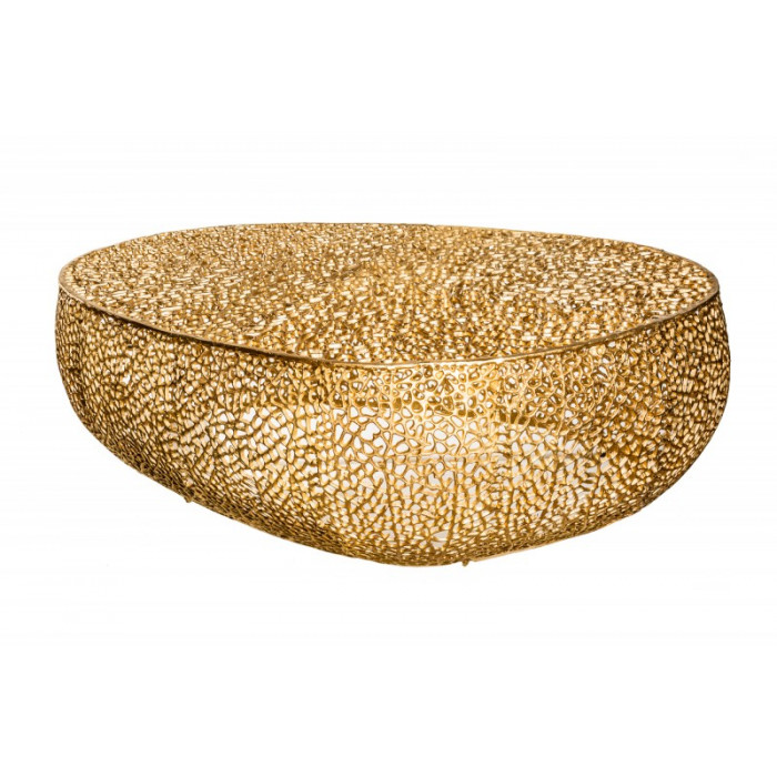 LEAF Design Couchtisch gold...