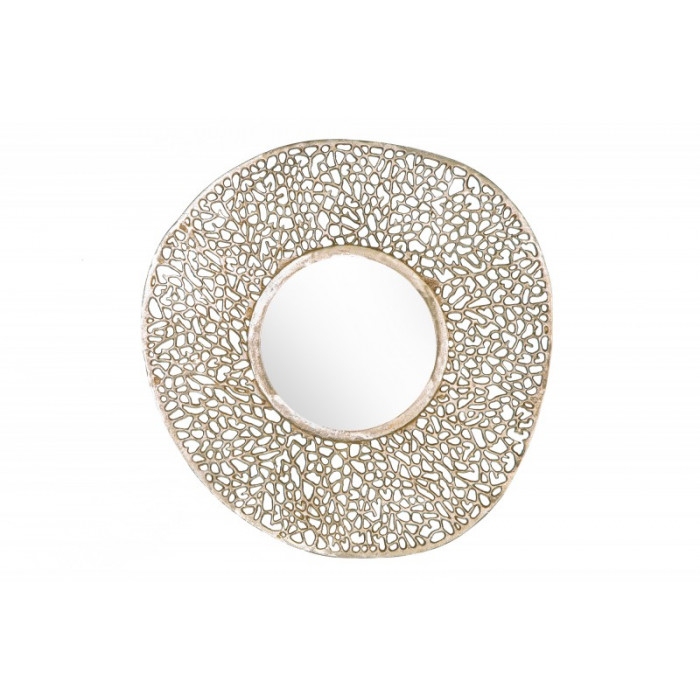 LEAF Designspiegel S 76cm gold