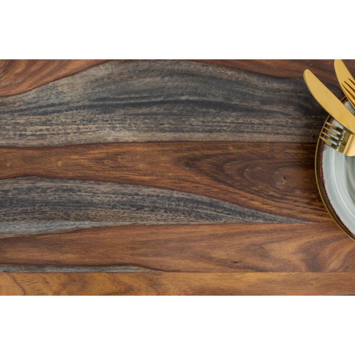 RELIEF Luxus Kommode Sheesham smoke 160cm