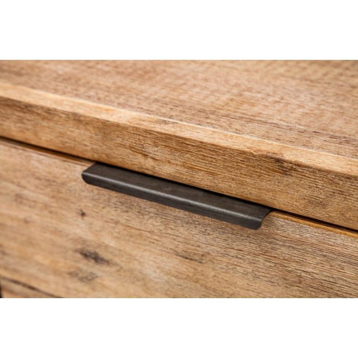 FACTORY Kommode aus massivem Akazienholz teakgrau 180 cm