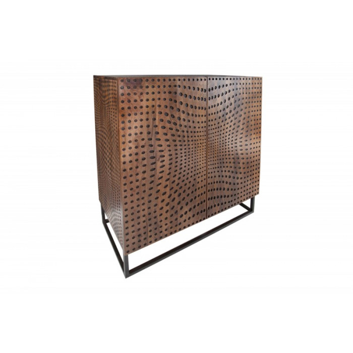 ILLUSION Kommode in Mango-Massivholzoptik, 120 cm