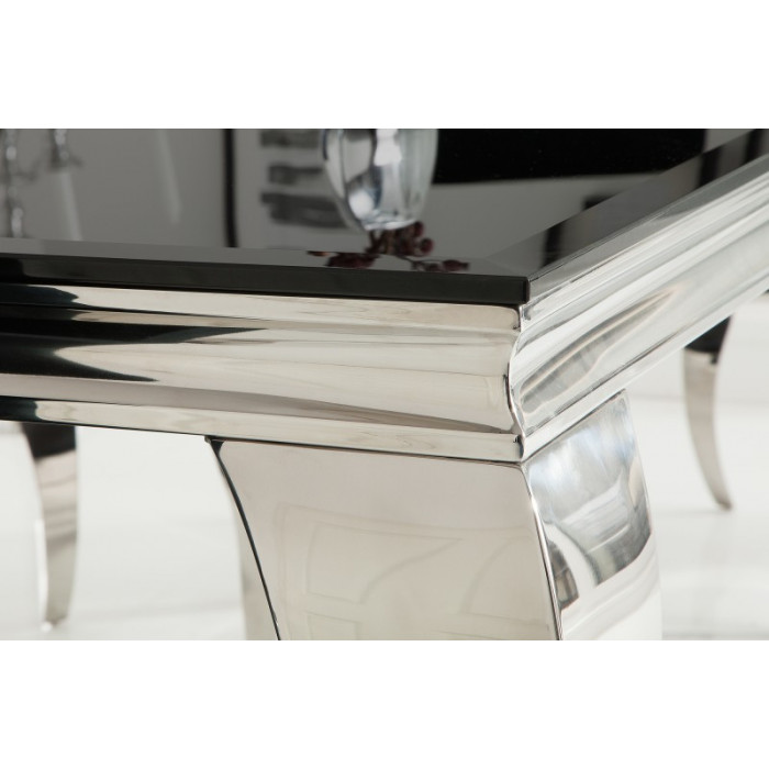 MODERN BAROCK Luxus Esstisch schwarz 200 cm