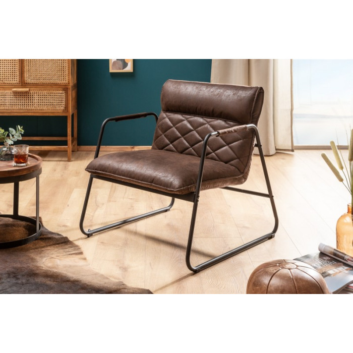 MUSTANG retro sessel vintage braun